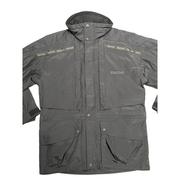Marmot Men’s Gore-Tex Waterproof / Windproof Black Jacket / Winter Coat - L - Picture 2 of 8
